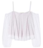 Three Graces London Cotton Broderie Anglaise Top