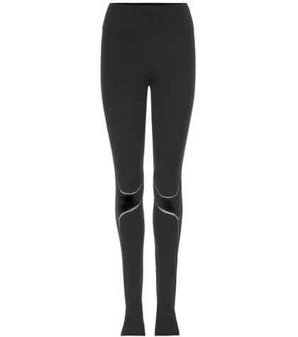 Y-3 Sport Fine Knit Tight Wool-blend Leggings