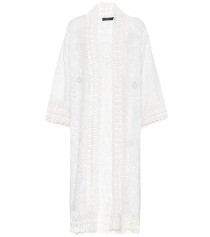 Polo Ralph Lauren Lace-trimmed Linen Jacket