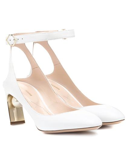 Nicholas Kirkwood Maeva Pearl Leather Pumps