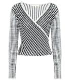 Jonathan Simkhai Striped Stretch-knit Top