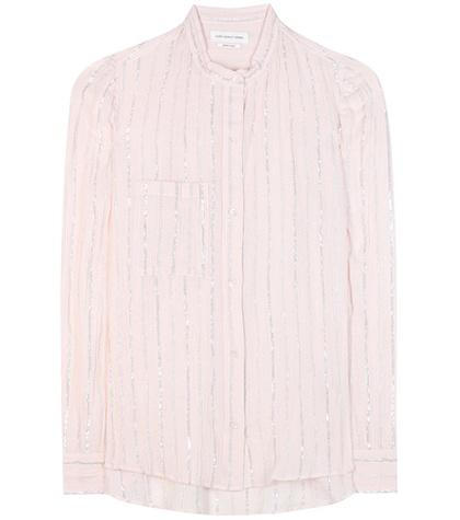 Isabel Marant, Toile Samson Metallic-striped Cotton Shirt
