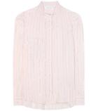 Isabel Marant, Toile Samson Metallic-striped Cotton Shirt