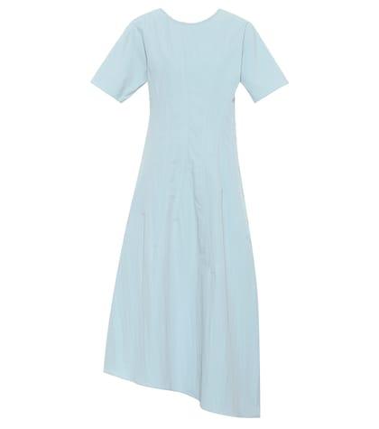 Jil Sander Asymmetrical Midi Dress