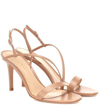 Gucci Manhattan 85 Leather Sandals