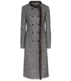 Dolce & Gabbana Wool-blend And Mink Fur Coat