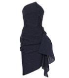 Roland Mouret Flynn Metallic Jacquard Dress