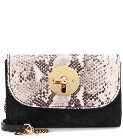 Valentino Lois Mini Leather Shoulder Bag