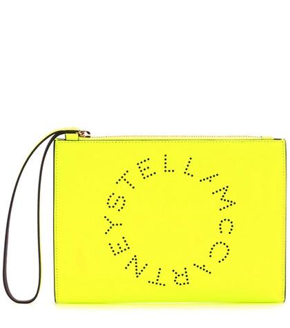 Saint Laurent Stella Logo Clutch
