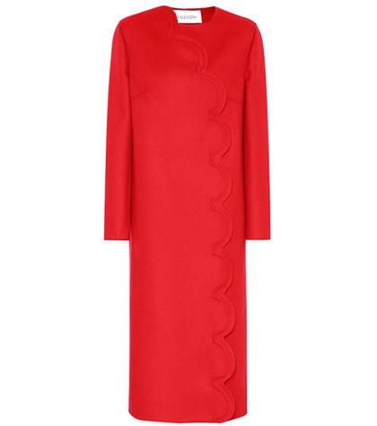 Valentino Cashmere And Wool Coat