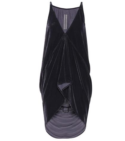 Rick Owens Velvet Tank Top