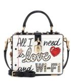 Roberto Cavalli Dolce Box Embellished Leather Bag