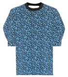 Victoria Victoria Beckham Floral-printed Cotton T-shirt