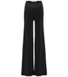 Rick Owens Bias Silk-blend Wide-leg Pants