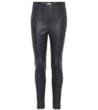 Brunello Cucinelli High-waisted Leather Trousers