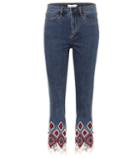 Tory Burch Mia Embellished Jeans