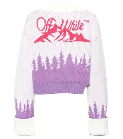 Off-white Exclusive To Mytheresa – Intarsia Wool Sweater