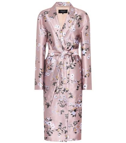 Burberry Printed Satin Coat