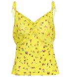 Preen By Thornton Bregazzi Sandra Printed Silk Top