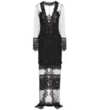 Tom Ford Macramé Lace And Tulle Dress