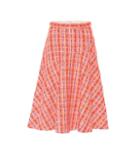 Fendi Cotton-blend Bouclé Midi Skirt
