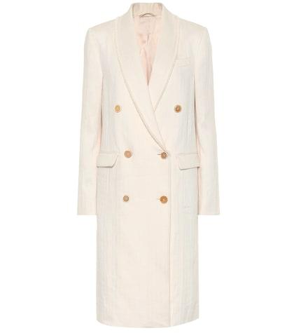 Brunello Cucinelli Cotton And Linen Coat