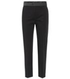 Moncler Satin Waist Stretch-cotton Trousers