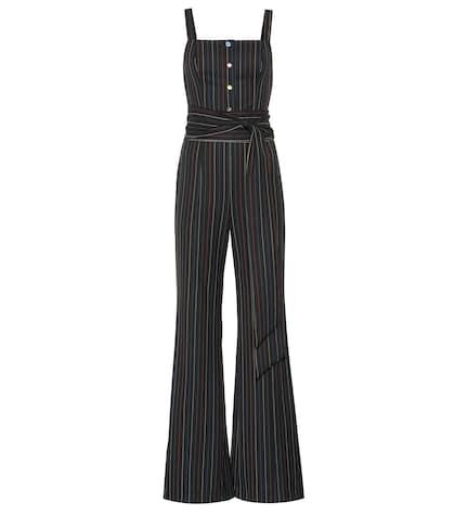 Burberry Tao Striped Jumpsuit