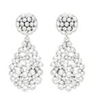Max Mara Crystal-embellished Clip-on Earrings