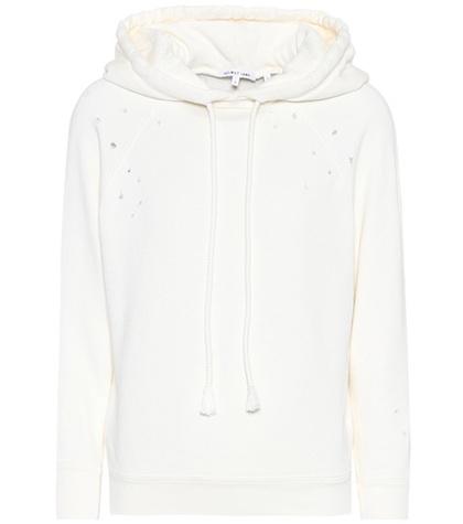 Gucci Distressed Cotton Hoodie