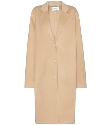 Acne Studios Avalon Doublé Wool And Cashmere Coat
