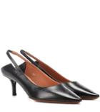 Vetements Leather Slingback Pumps
