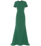 Oscar De La Renta Wool-crêpe Gown