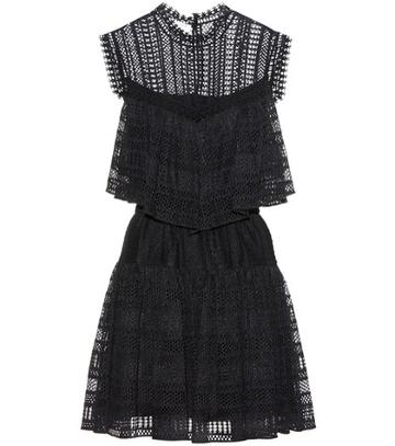 Philosophy Di Lorenzo Serafini Cotton-blend Lace Dress