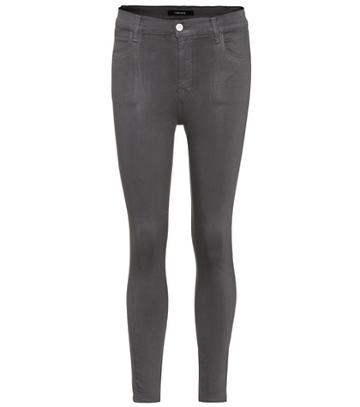 Alexander Mcqueen Alana Coated Skinny Jeans