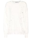 T By Alexander Wang Distressed Sweater