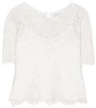 M.i.h Jeans Colleen Cotton Lace Top