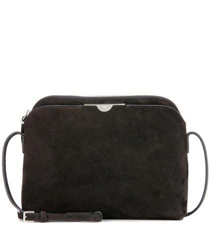 The Row Suede Shoulder Bag