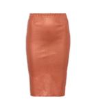 Stouls Gilda Metallic Leather Skirt