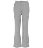 Alexachung Houndstooth Wool-blend Pants
