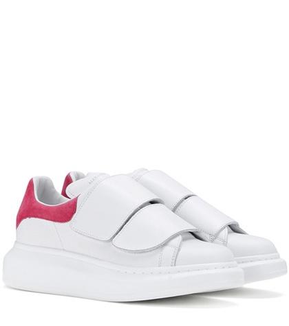 Alexander Mcqueen Oversized Leather Sneakers
