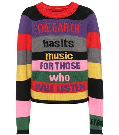 Etro Wool Intarsia Sweater