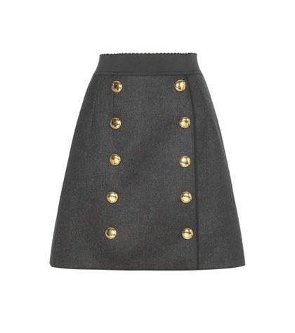 Dolce & Gabbana Wool Skirt