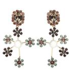 Dorothee Schumacher Floral Cluster Clip-on Earrings