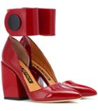 Petar Petrov Sally Patent Leather Pumps