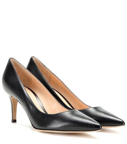 Oscar De La Renta Gianvito 70 Leather Pumps