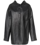 Balenciaga Leather Shirt