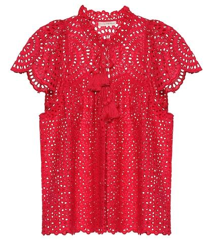 Ulla Johnson Dolly Eyelet Cotton Top