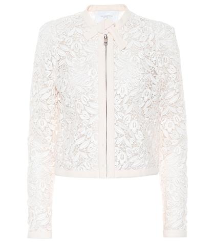 Giambattista Valli Cotton-blend Guipure Lace Jacket