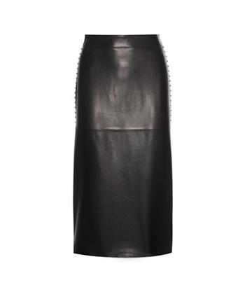Jw Anderson Rockstud Leather Pencil Skirt